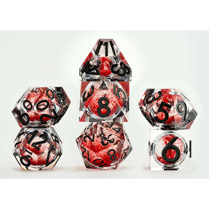 Fanroll D&D Liquid Core Resin 7-Set Dice