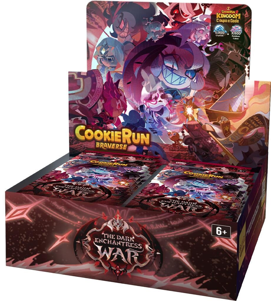 Image for The Dark Enchantress War Booster Display - CookieRun: Braverse TCG