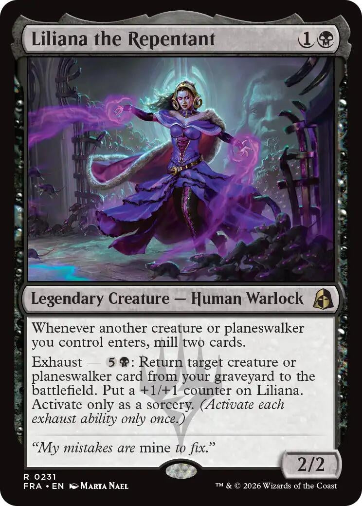 Image for Liliana the Repentant (231) (FRA) - Magic: The Gathering