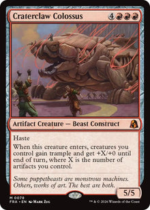 Image for Craterclaw Colossus (78) (FRA) - Magic: The Gathering