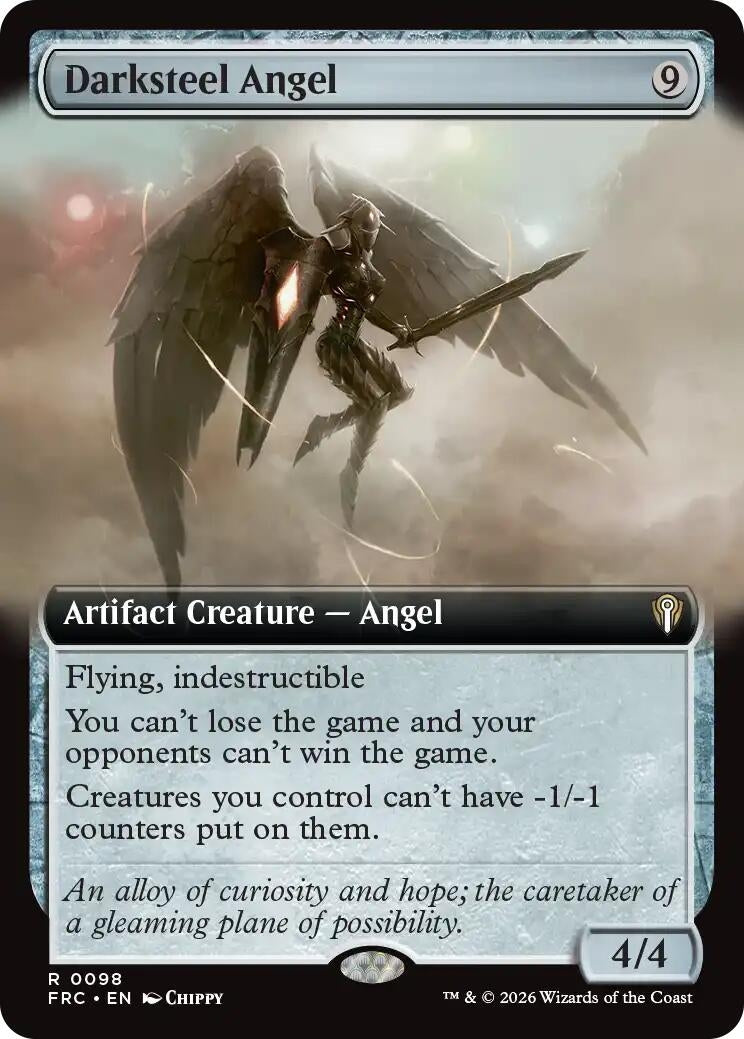 Image for Darksteel Angel (Extended Art) (98) - Magic: The Gathering