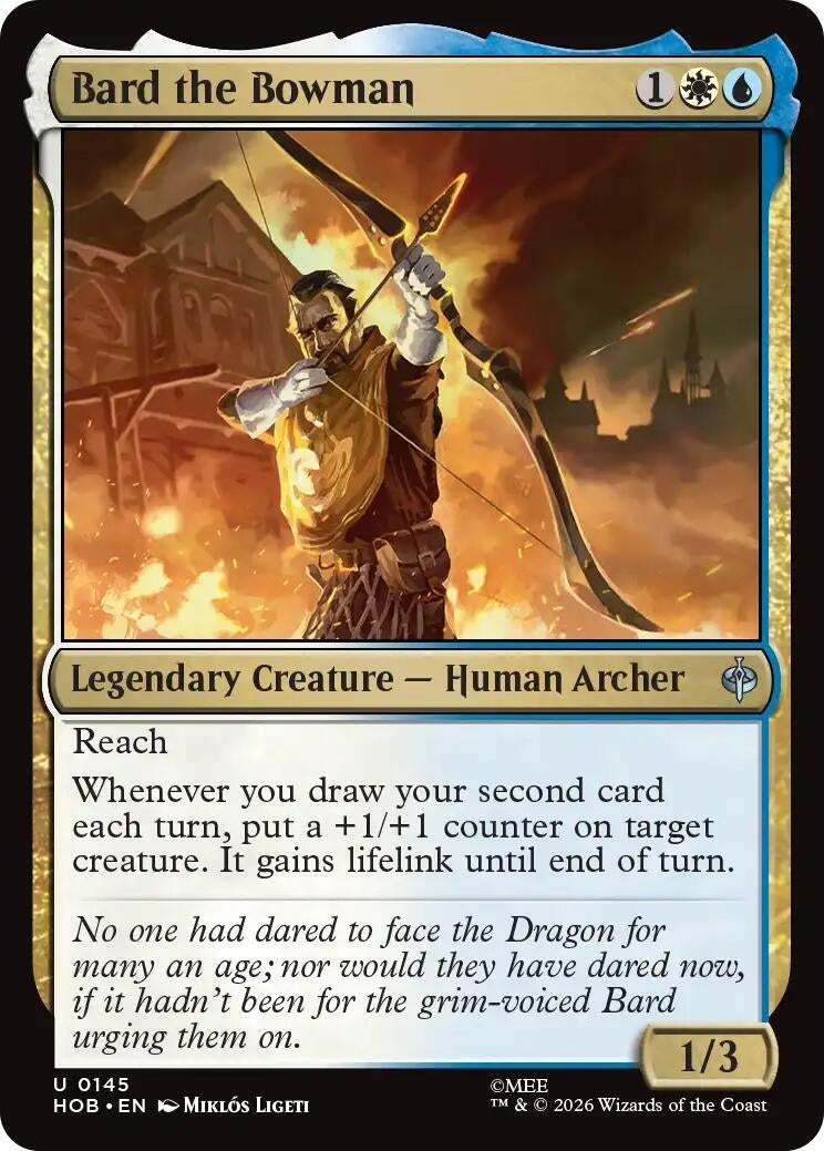 Image for Bard the Bowman (145) (HOB) - Magic: The Gathering