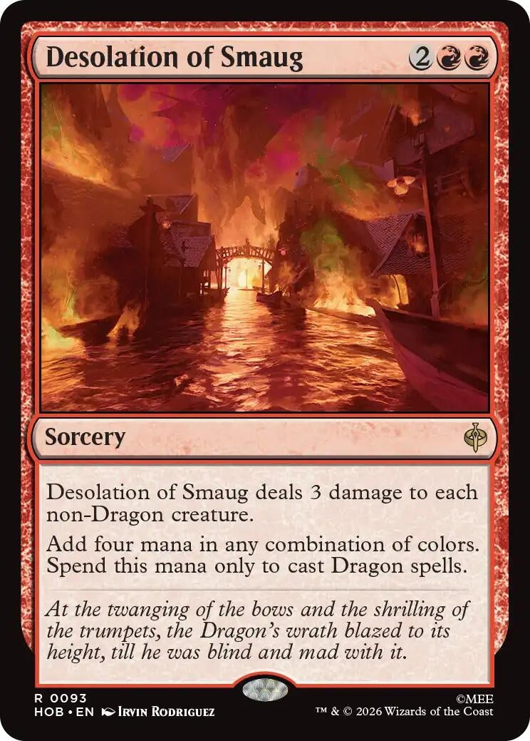 Image for Desolation of Smaug (93) (HOB) - Magic: The Gathering