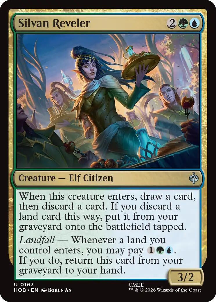 Image for Silvan Reveler (163) (HOB) - Magic: The Gathering