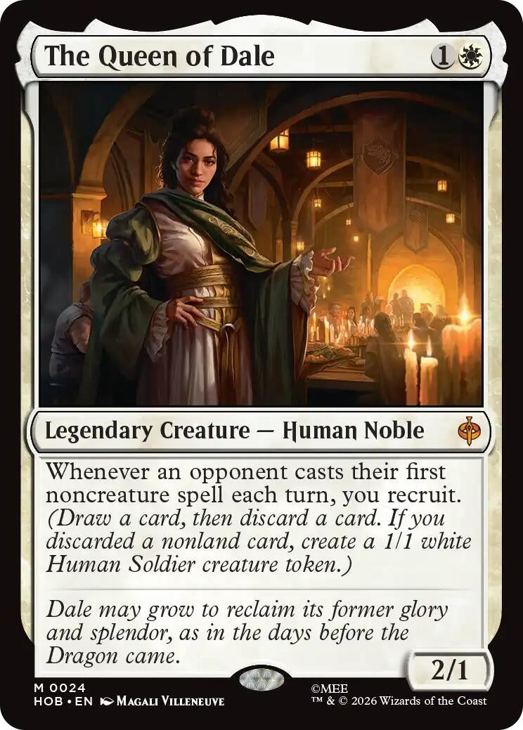 Image for The Queen of Dale (24) (HOB) - Magic: The Gathering