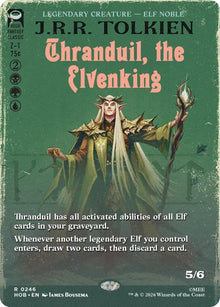Image for Thranduil, the Elvenking (Borderless) (246) (HOB) - Magic: The Gathering