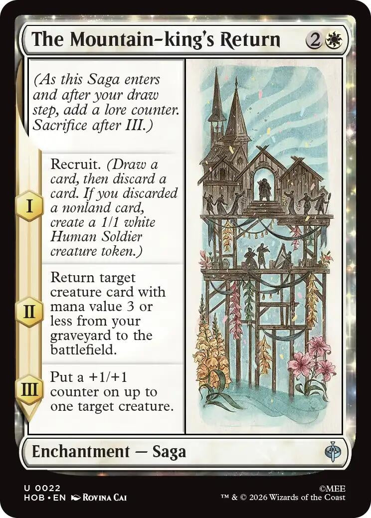 Image for The Mountain-king's Return (22) (HOB) - Magic: The Gathering
