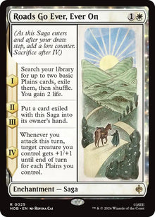 Image for Roads Go Ever, Ever On (25) (HOB) - Magic: The Gathering