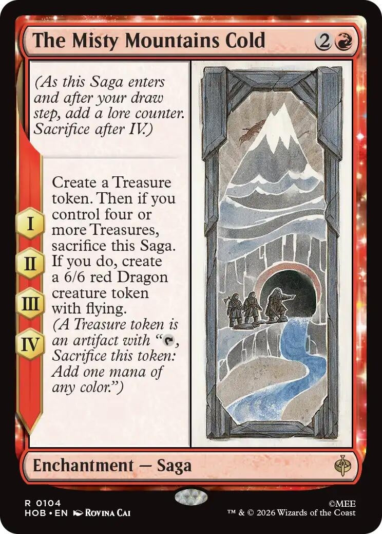 Image for The Misty Mountains Cold (104) (HOB) - Magic: The Gathering