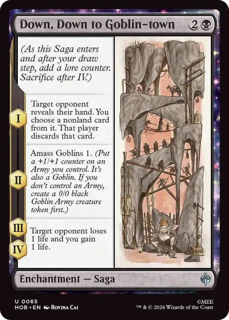 Image for Down, Down to Goblin-town (65) (HOB) - Magic: The Gathering