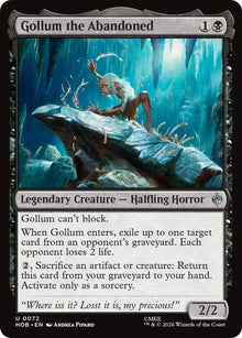 Image for Gollum the Abandoned (72) (HOB) - Magic: The Gathering