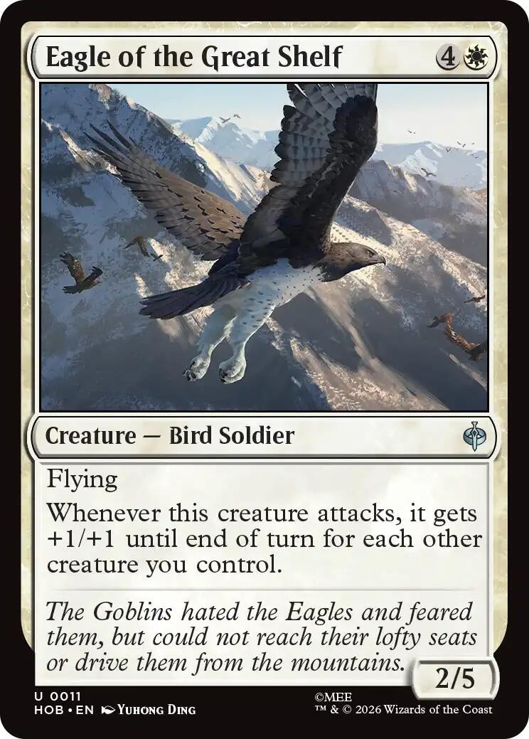 Image for Eagle of the Great Shelf (11) (HOB) - Magic: The Gathering