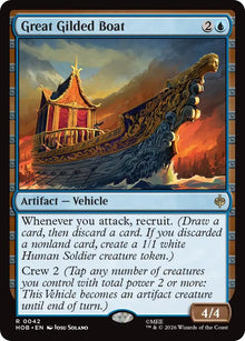 Image for Great Gilded Boat (42) (HOB) - Magic: The Gathering