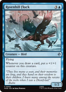 Image for Ravenhill Flock (52) (HOB) - Magic: The Gathering
