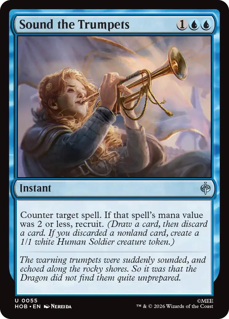 Image for Sound the Trumpets (55) (HOB) - Magic: The Gathering