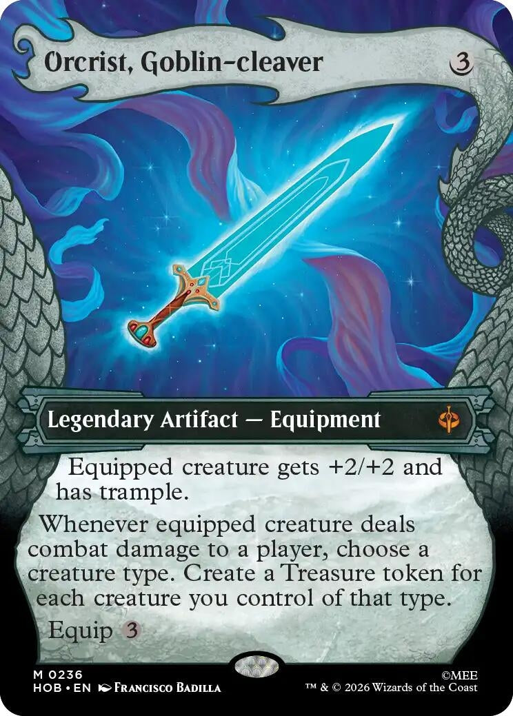 Image for Orcrist, Goblin-cleaver (Showcase) (236) (HOB) - Magic: The Gathering