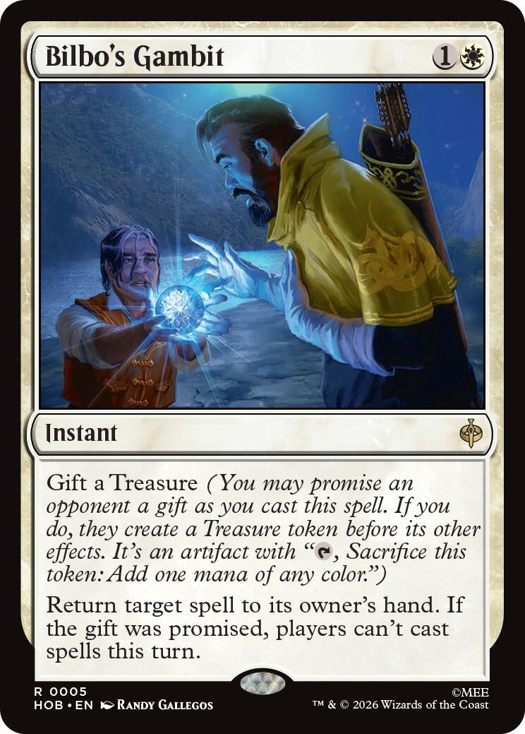 Image for Bilbo's Gambit (5) (HOB) - Magic: The Gathering