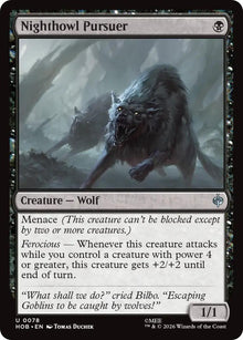 Image for Nighthowl Pursuer (78) (HOB) - Magic: The Gathering