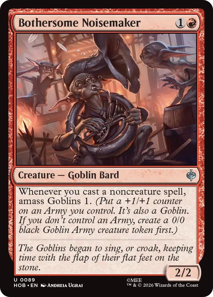 Image for Bothersome Noisemaker (89) (HOB) - Magic: The Gathering