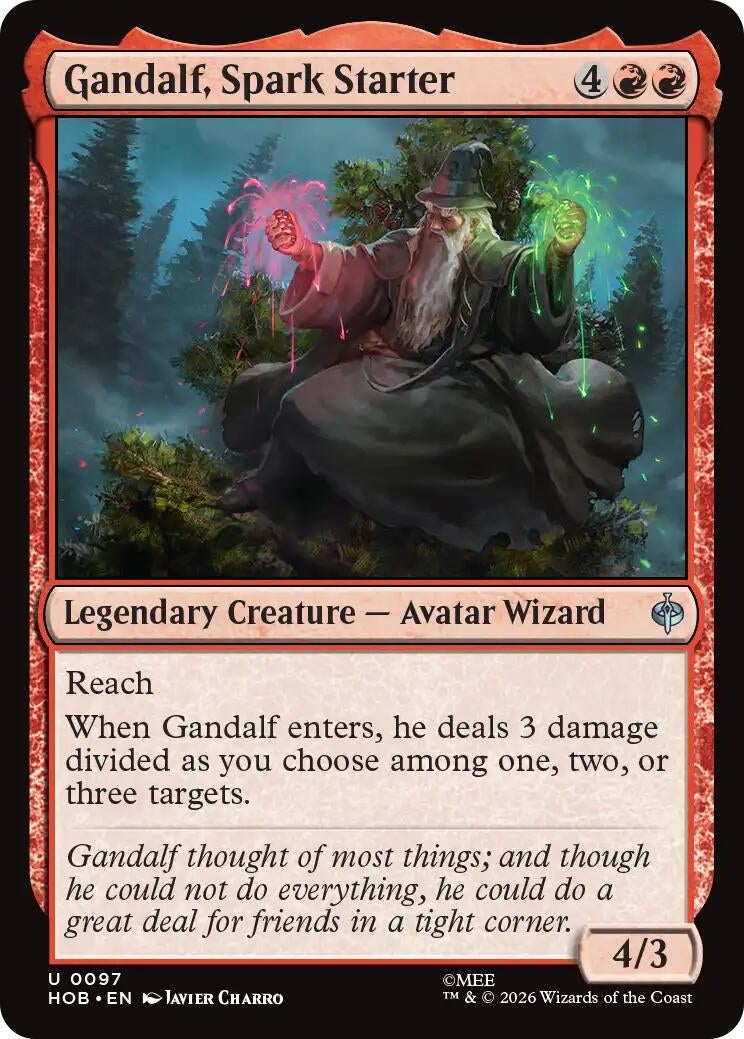 Image for Gandalf, Spark Starter (97) (HOB) - Magic: The Gathering