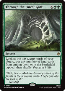 Image for Through the Forest Gate (137) (HOB) - Magic: The Gathering