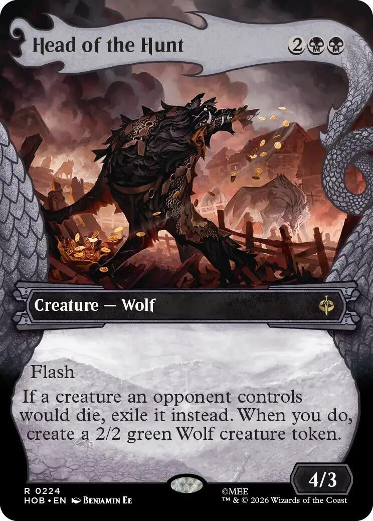 Image for Head of the Hunt (Showcase) (224) (HOB) - Magic: The Gathering
