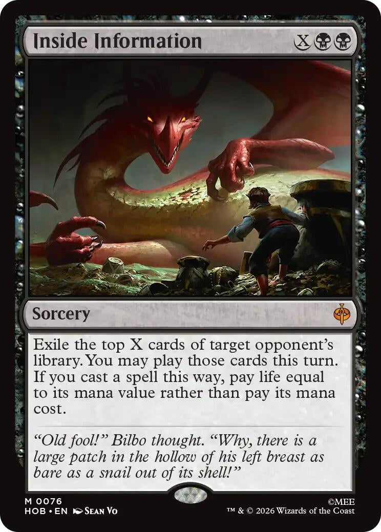 Image for Inside Information (76) (HOB) - Magic: The Gathering