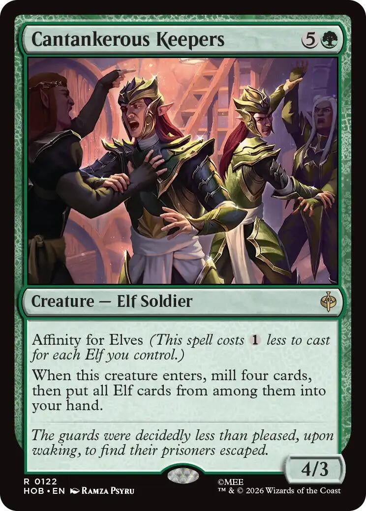 Image for Cantankerous Keepers (122) (HOB) - Magic: The Gathering