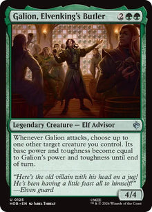 Image for Galion, Elvenking's Butler (125) (HOB) - Magic: The Gathering