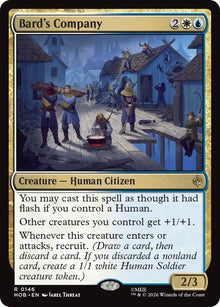 Image for Bard's Company (146) (HOB) - Magic: The Gathering
