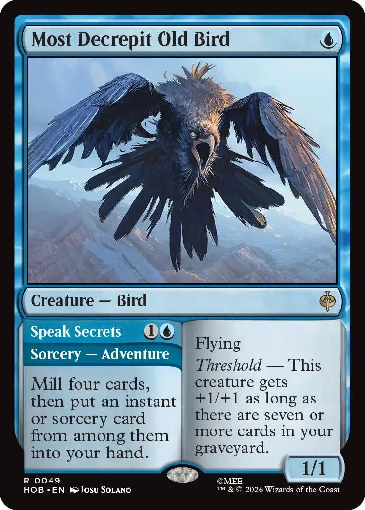Image for Most Decrepit Old Bird (49) (HOB) - Magic: The Gathering
