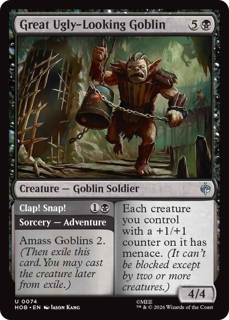 Image for Great Ugly-Looking Goblin (74) (HOB) - Magic: The Gathering
