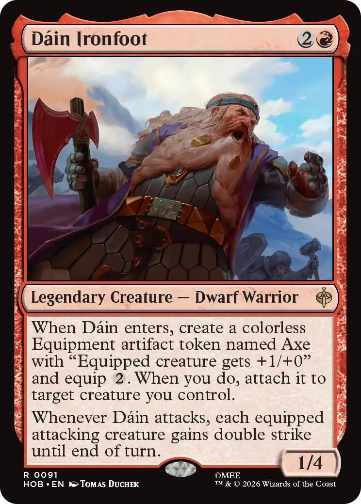 Image for Dain Ironfoot (91) (HOB) - Magic: The Gathering