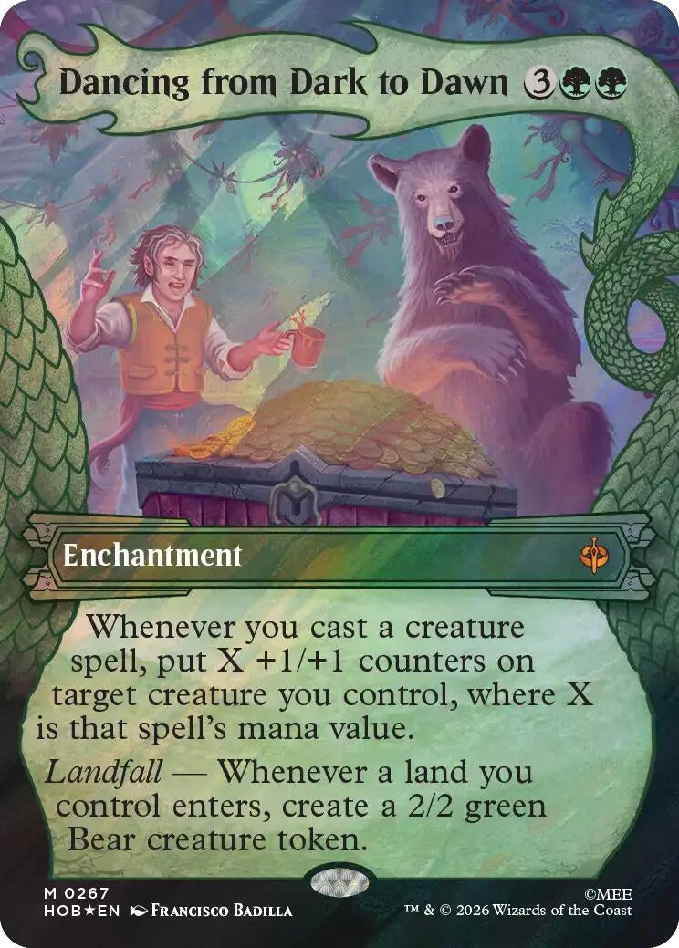 Image for Dancing from Dark to Dawn (Showcase) (Surge Foil) (267) (HOB) - Magic: The Gathering