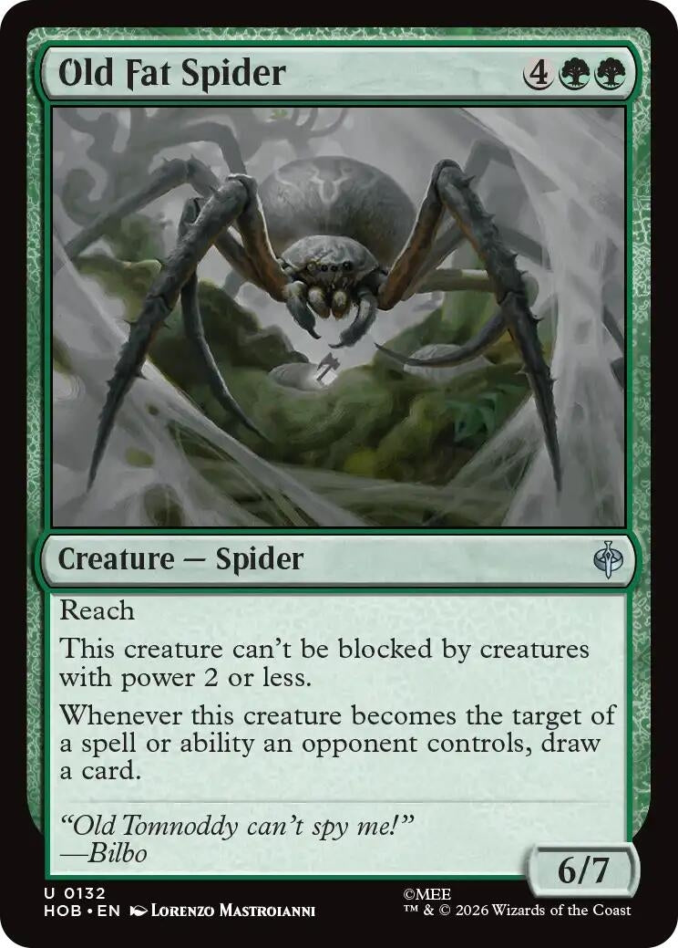 Image for Old Fat Spider (132) (HOB) - Magic: The Gathering
