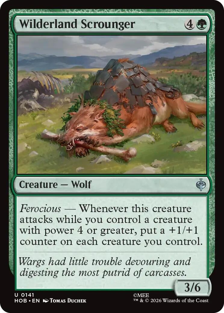 Image for Wilderland Scrounger (141) (HOB) - Magic: The Gathering