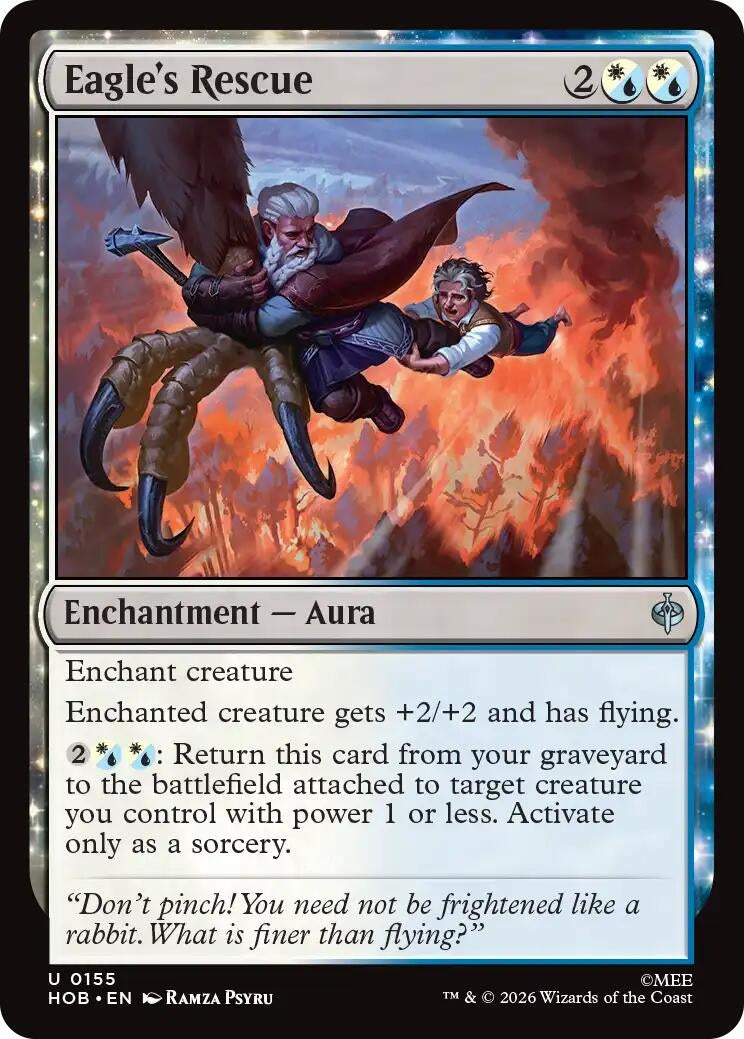 Image for Eagle's Rescue (155) (HOB) - Magic: The Gathering