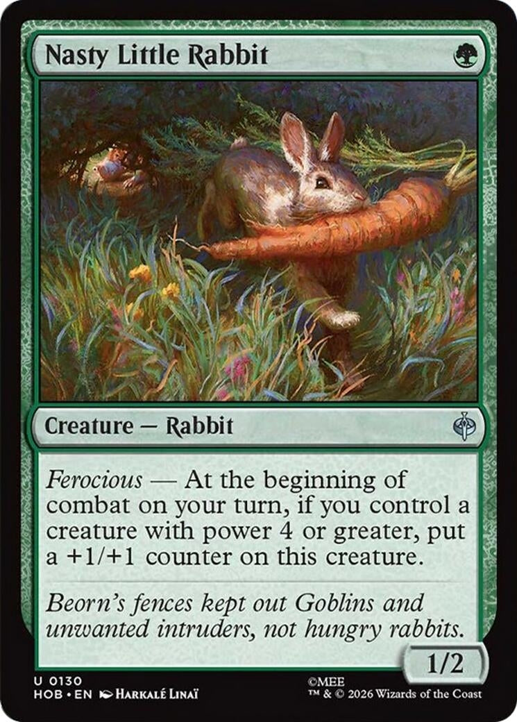 Image for Nasty Little Rabbit (130) (HOB) - Magic: The Gathering