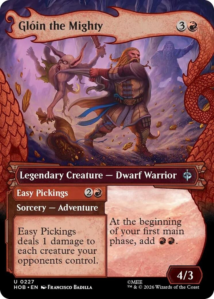 Image for Gloin the Mighty (Showcase) (227) (HOB) - Magic: The Gathering