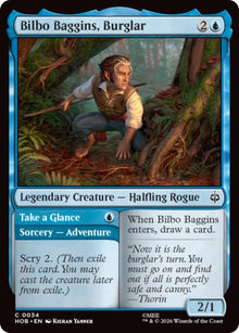 Image for Bilbo Baggins, Burglar (34) (HOB) - Magic: The Gathering