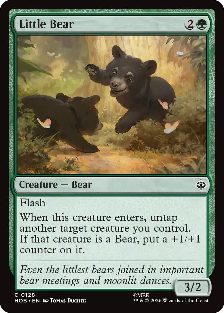 Image for Little Bear (128) (HOB) - Magic: The Gathering