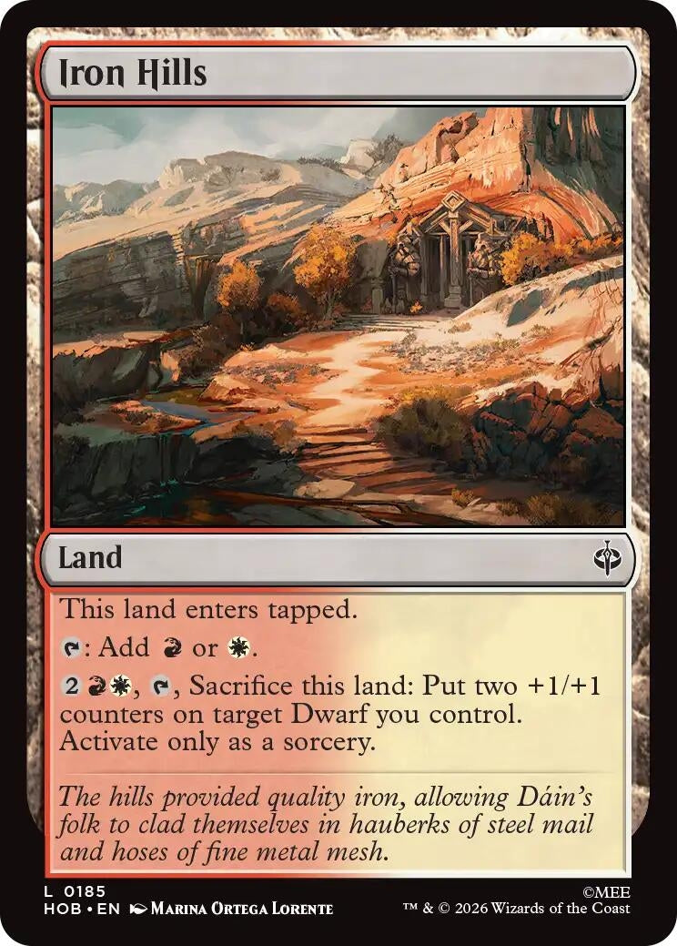 Image for Iron Hills (185) (HOB) - Magic: The Gathering