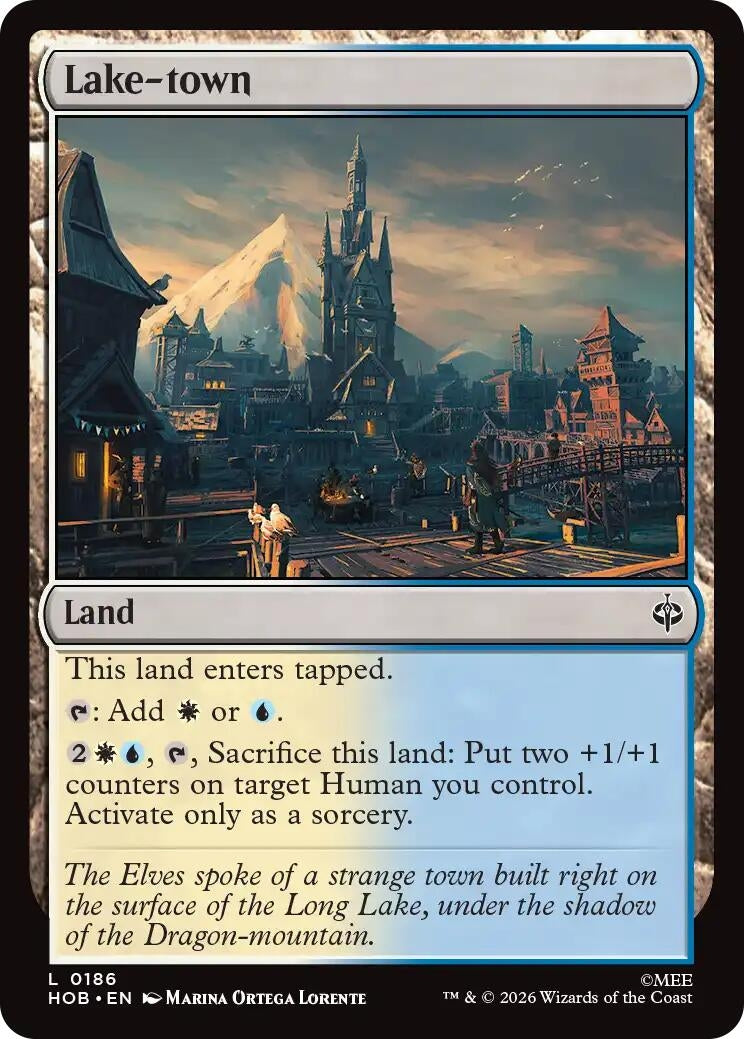 Image for Lake-town (186) (HOB) - Magic: The Gathering