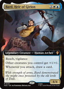Image for Bard, Heir of Girion (Extended Art) (101) (HOC) - Magic: The Gathering