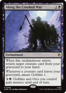Image for Along the Crooked Way (60) (HOB) - Magic: The Gathering