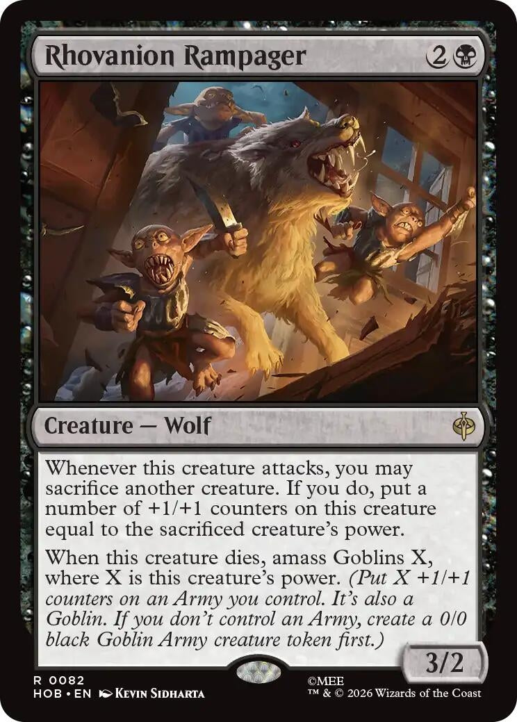Image for Rhovanion Rampager (82) (HOB) - Magic: The Gathering