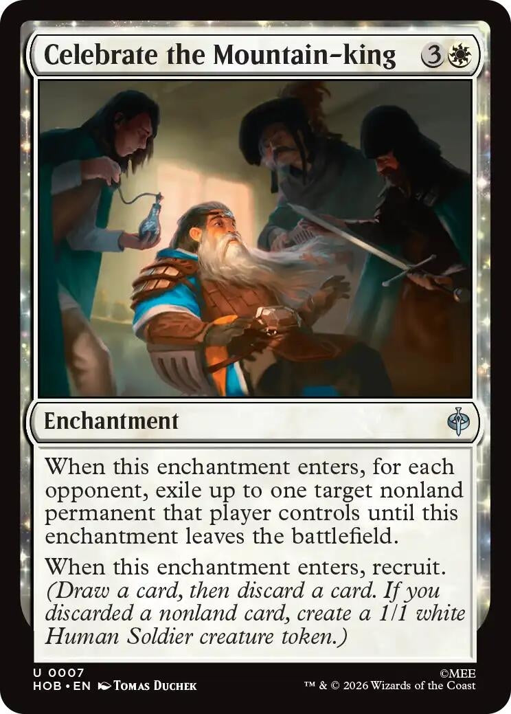 Image for Celebrate the Mountain-king (7) (HOB) - Magic: The Gathering