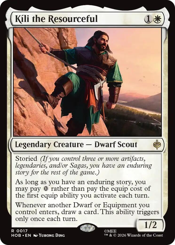 Image for Kili the Resourceful (17) (HOB) - Magic: The Gathering