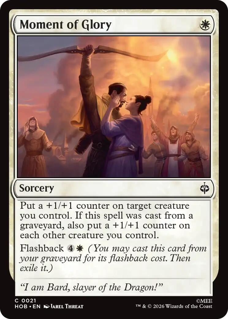 Image for Moment of Glory (21) (HOB) - Magic: The Gathering