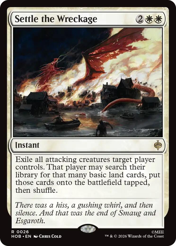 Image for Settle the Wreckage (26) (HOB) - Magic: The Gathering